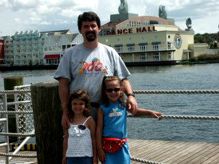 Dad and the girls