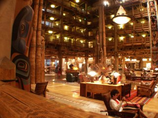 Lodge Lobby from Whispering Canyon Cafe