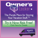 Owners Locker - Store your vacation stuff!
