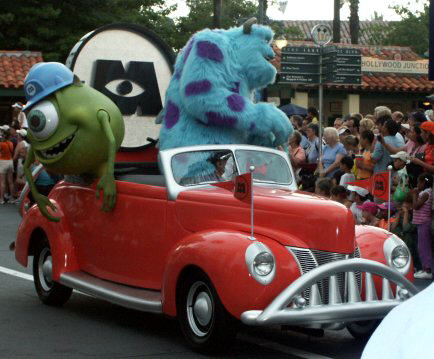 Monsters Inc Car