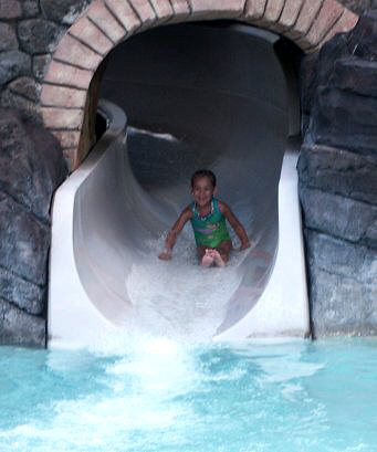 Brinn loves those slides!