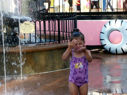 OK, that's wet enough!