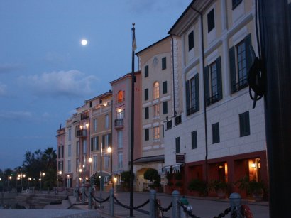 Portofino Bay by moonlight