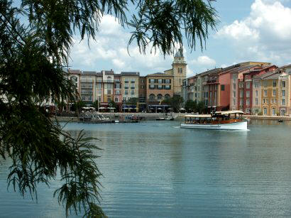 Portofino from path to Citywalk