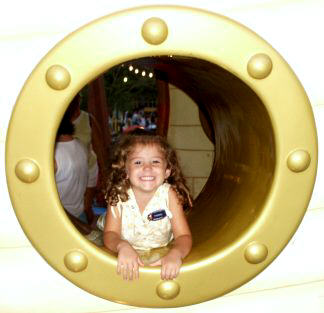 Maddy in Donald's Porthole
