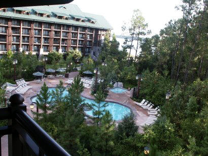 View from our balcony