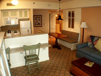 Beach Club Villas Livingroom