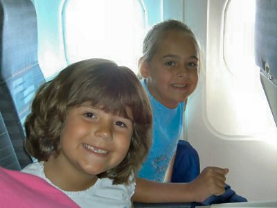 On the flight from Philly to MCO
