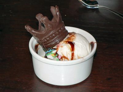 child's dessert