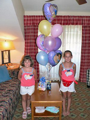 Surprise in room, thanks Sandi!!!!!