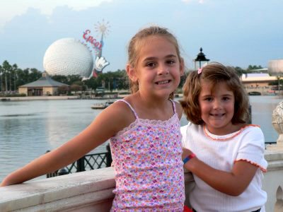 Girls in Epcot