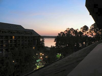 View in the morning