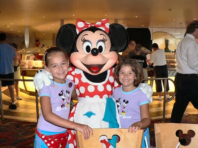 Minnie at Chef Mickey's