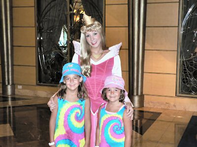 Seeing the princesses... Whoa - those coverups are BRIGHT!