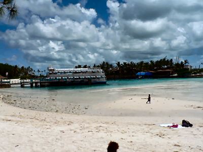 Our boat waiting to take us back