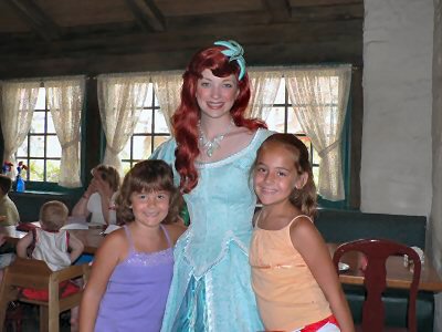 Girls with Ariel