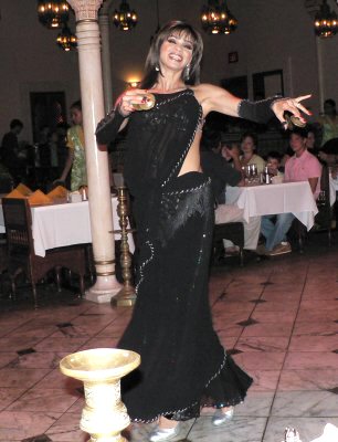 Dancer in Restaurant Marakeesh