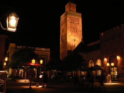 Morocco at night