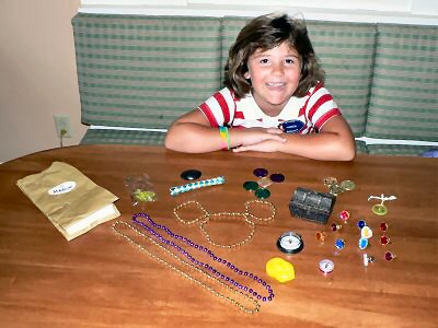 Mad Madison and her pirate treasure