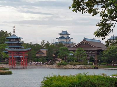 Japan across the lake