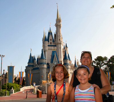 Arriving in Magic Kingdom