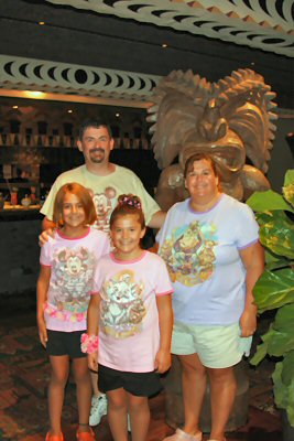 Matching Tiki shirts