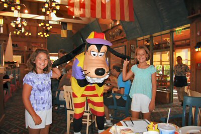 We saw goofy get into lots of trouble!