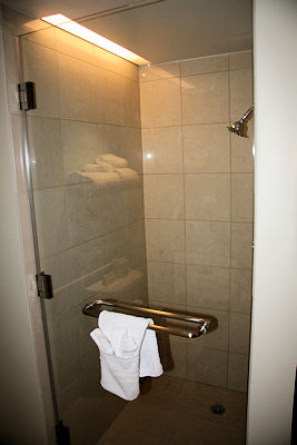 walk in shower
