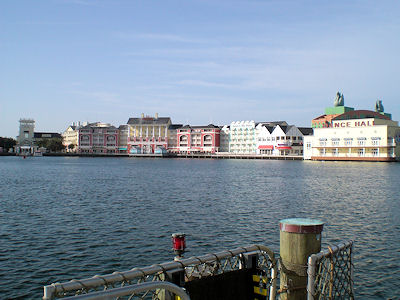 Out on the pier waiting for boat to DHS