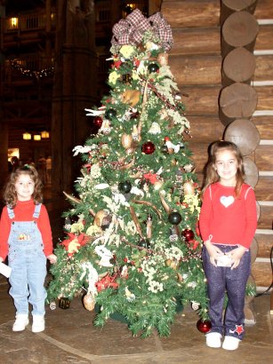 Girls near a WL Tree