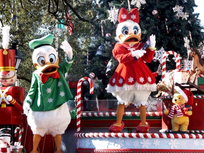 Parade Donald and Daisy