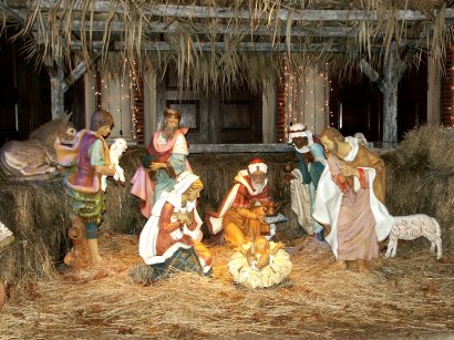 Lifesize Nativity at MGM