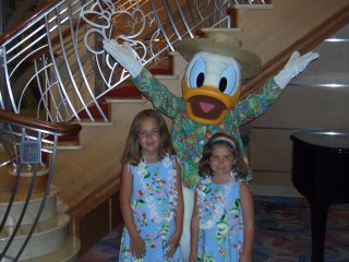 Girls with Donald