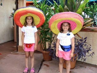 Trying on some hats