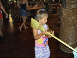 sweep those coconuts!