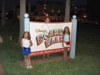 heading back to the Boardwalk