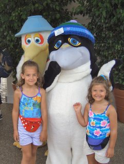 Ran into some characters entering the park