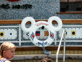 Even the life rings have a Mickey Flair!