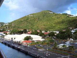 view of St. Thomas from verandah