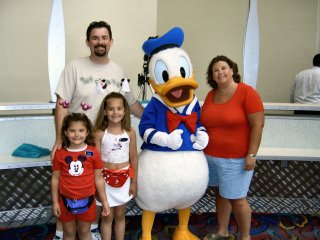 Chef Mickey's and found Donald