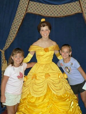 Belle in her Ball Gown