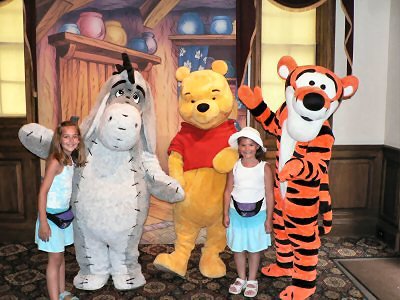 Pooh and friends in the UK