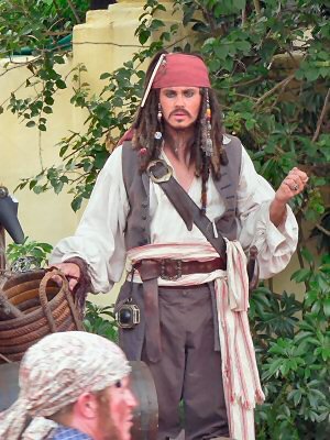 Captain Jack puts on a show