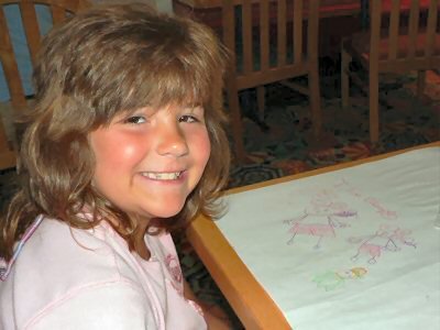 Maddy and her Artwork