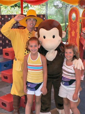 Curious George and the Man 