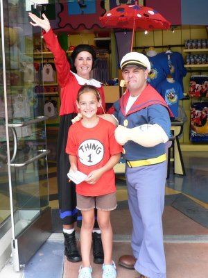 Popeye and Olive Oil