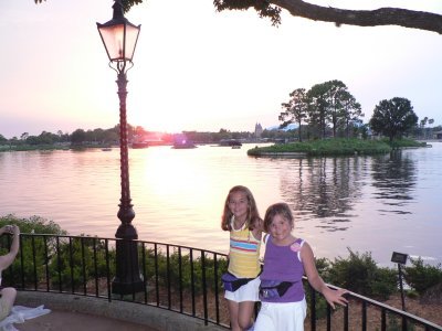 Sunset at Epcot