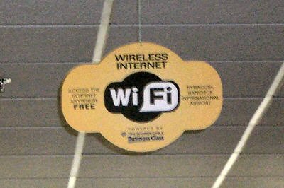 Free Wi-Fi at the JetBlue gate