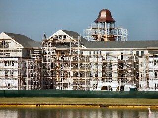 DVC Saratoga Springs Resort Construction