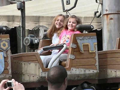 The Flying Unicorn - those smiles say it all!